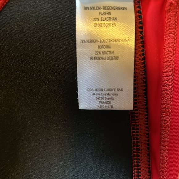 Lole bikini 🍒 halter top red S - Picture 4 of 9